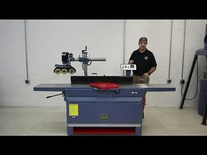 12" Parallelogram Jointer w/Oliver HCX Helical Cutterhead - 4265C - 5HP, 3PH