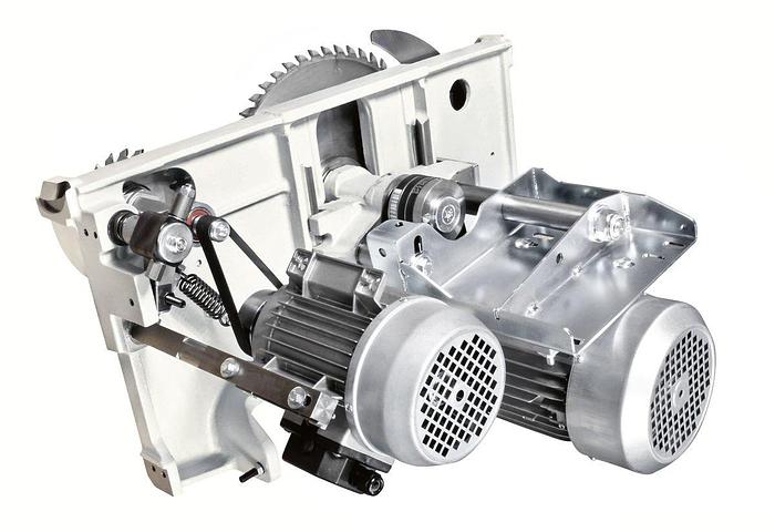 MiniMax CU 410ES 10.5' Combination Machine w/14'' Main Blade, 16'' Tersa Head