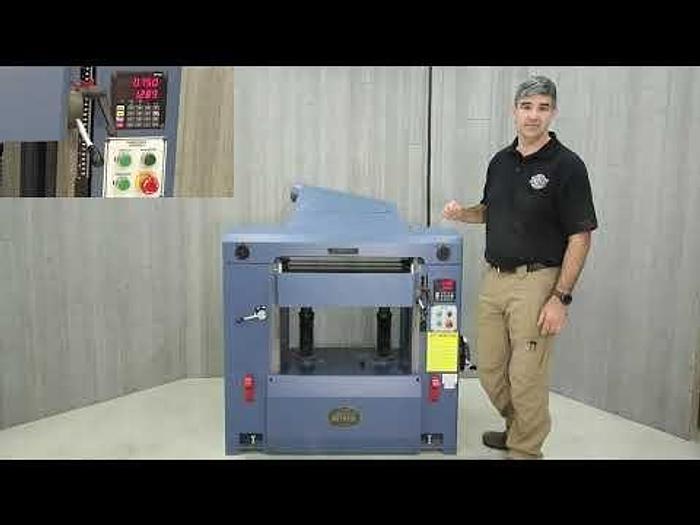 25” Planer with Byrd Shelix Cutterhead - 4470.102B - 15HP, 3PH