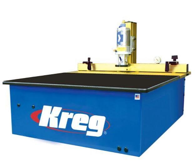 Kreg Benchtop Single-Spindle Pneumatic Pocket-Hole Machine #DK1100TP
