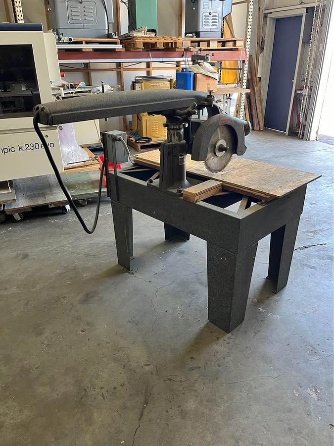 Used DeWalt 12” Radial Arm Saw – 2 HP, Single Phase