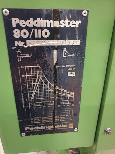 Gebraucht Hydraulische Profilstahlschere Peddinghaus Peddimaster 80/110