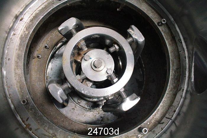 Used Black Clawson ULTRA I Stainless Steel .079 Holes Basket #24703