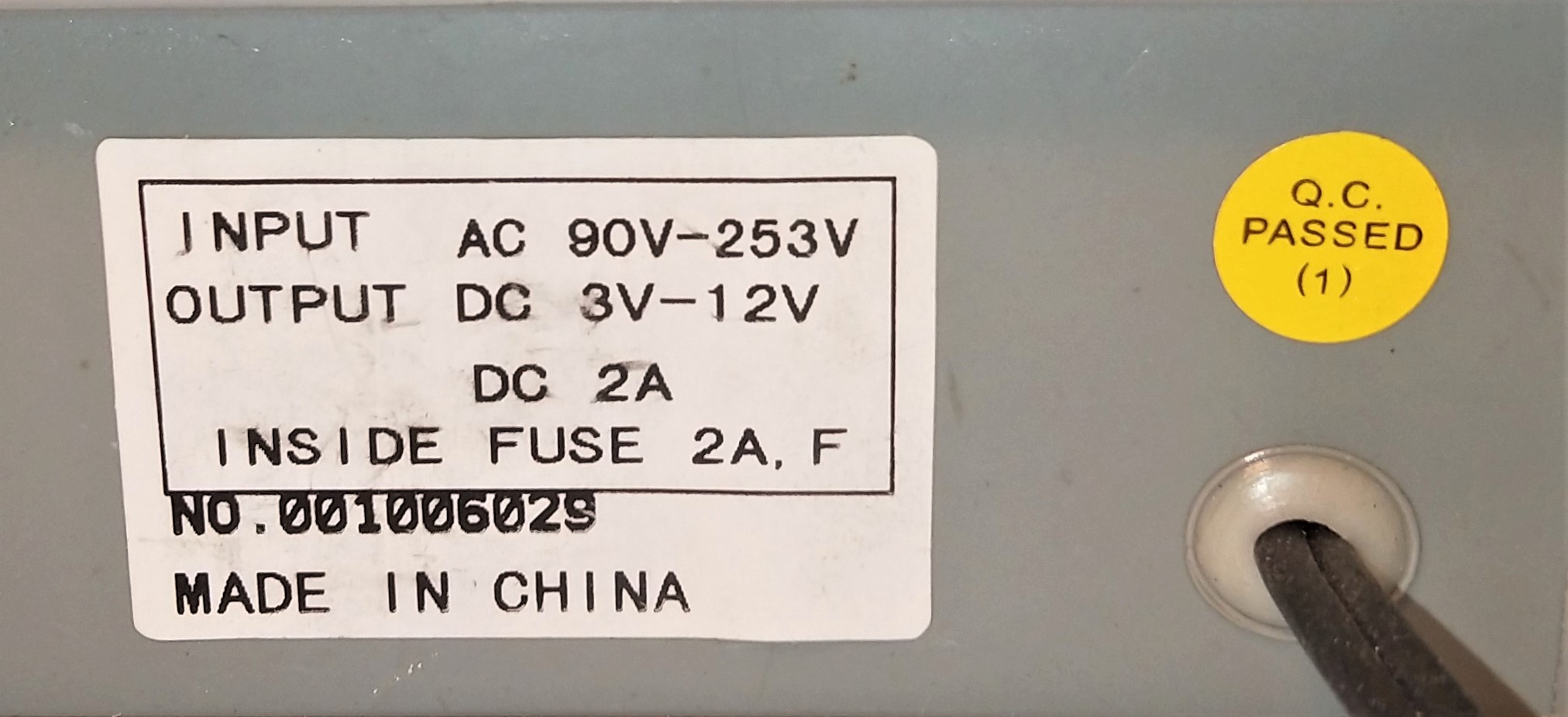 New Open Box (1500) Circuit Specialists PS-28 Multi-Output Power Supply (3-12V)