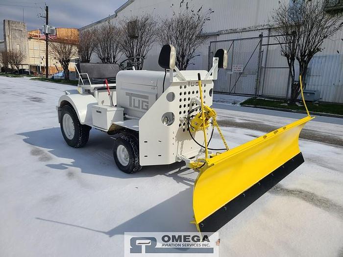 Used 1996 TUG MA-30 Baggage Tractor Snow Plow. Meyer Snow Plow