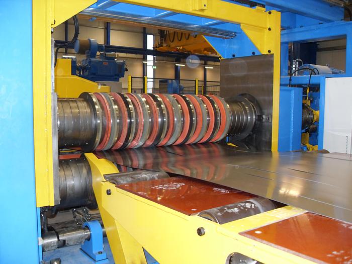 New F&P 11650x8mm Slitting Line (New) #4346