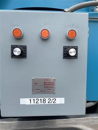 Used Capper, Ron Ungar, 8-Spindle, Cap Rotary Feeder #S744595