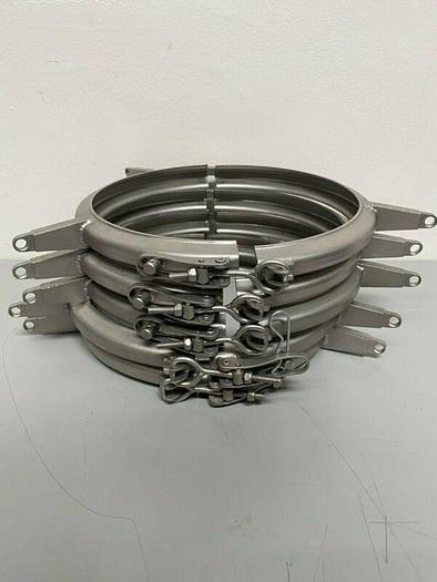 Used Stainless Steel Heavy Duty Double Pin 10" Clamp