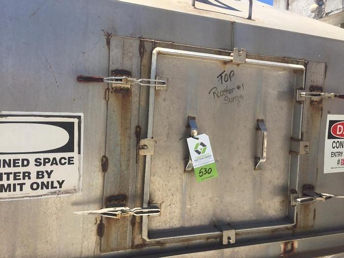 Used Bin, 400 CF, S/st, 7' X 7' x 9', S/st, Surge Bin (2) #S741113