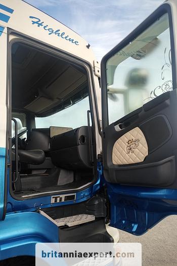 Used 2007 SCANIA R420 6X2 lift steer axle 50 ton tractor unit