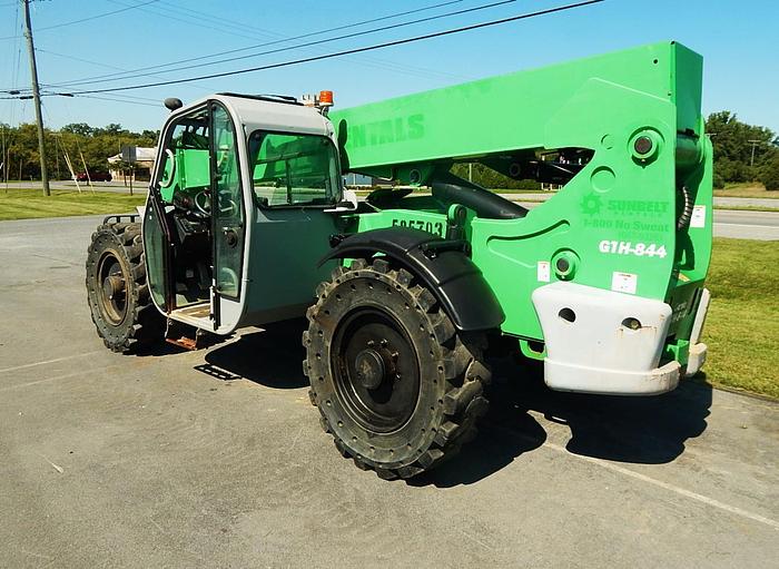 Used 2014 Genie GTH-844 Telehandler, 4 x 4 Deutz Diesel, Solid Tires, OROPS