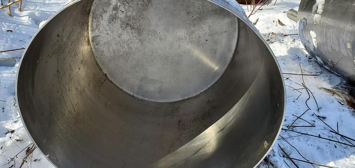 Used 65 GALLON OPEN TOP TANK WITH COVER – S/S