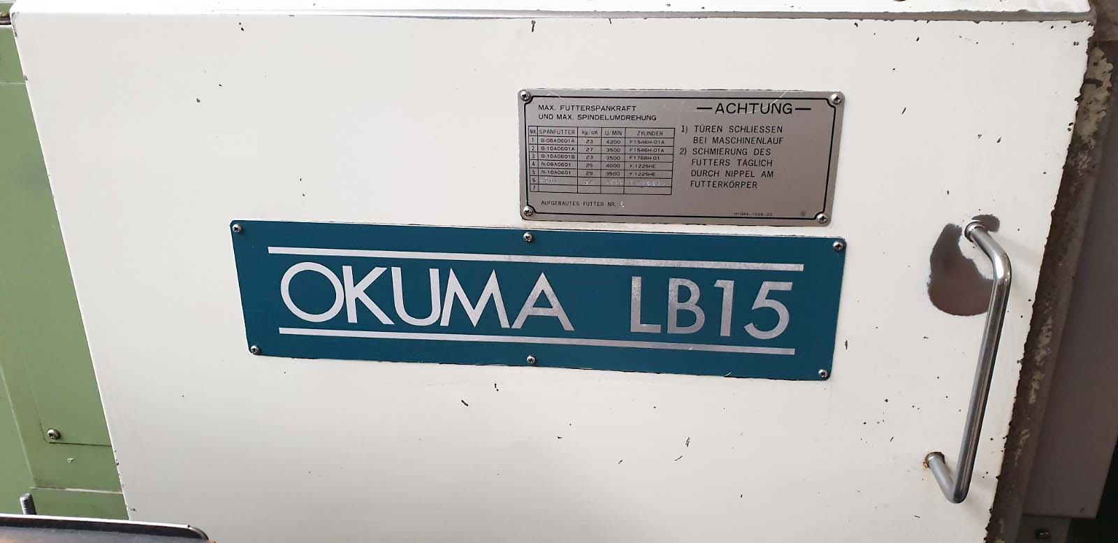 Used Okuma LB 15 - CNC Lathe - 1986