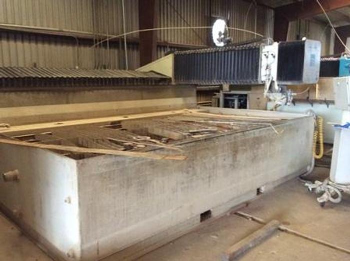 6'x 12' Flow Waterjet IFB 55K psi Hyplex pump with dynamic head, 2008