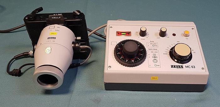 Used CARL ZEISS MC63 EXPOSURE CONTROLLER &amp;amp; WINDER M ZEISS MC63 47 6079 476012-9901