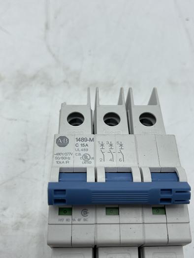 Used AB ALLEN BRADLEY 1489-M3C150 Ser D 