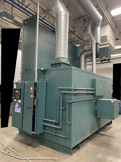 Used GRIEVE BATCH OVEN 132" WIDE X 48" DEEP X 66" HIGH - 500 DEG. F - 460V