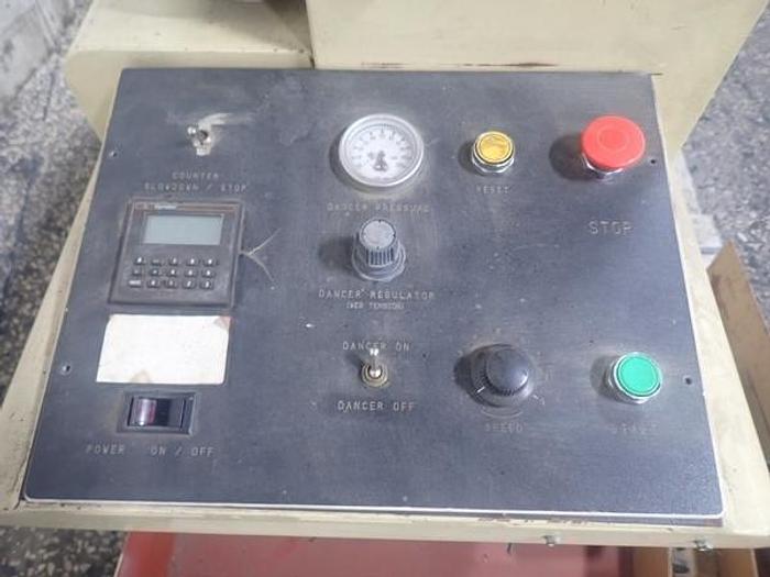 Used 10" SIDEWINDER SLITTER REWINDER MODEL SR3010
