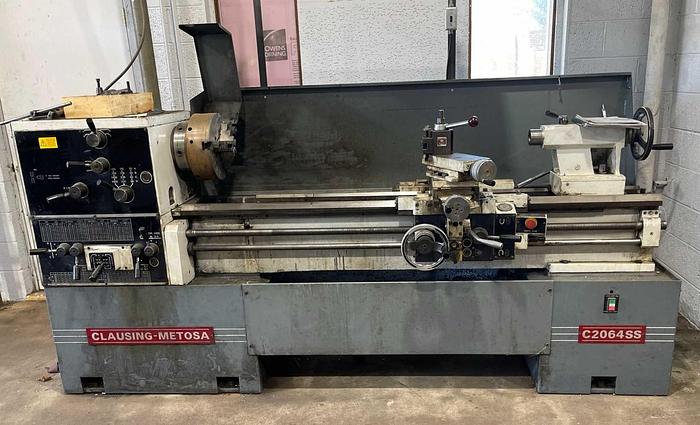 Used 20" x 64" Clausing-Metosa model C2064SS Engine Lathe