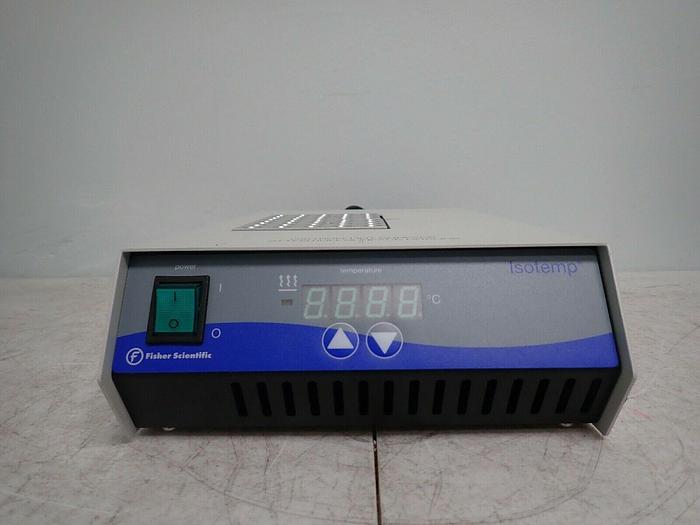 Used Fisher Scientific 11-715-125D Model 2001 Isotemp Digital Dual Block Dry Heater