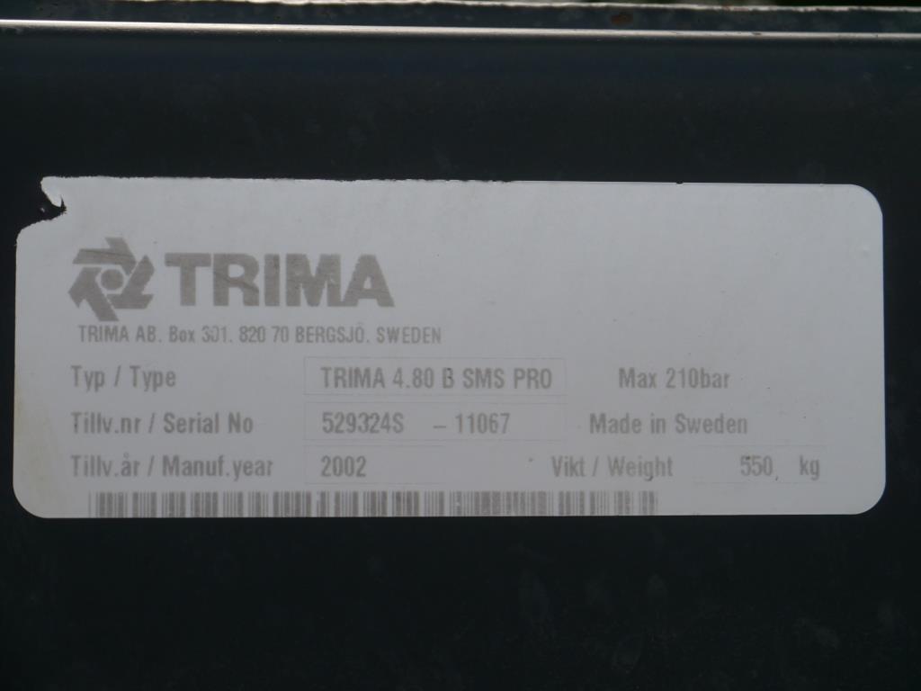 Used Trima 480 Professional Loader
