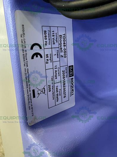 Used Bioquell Z TD048-0500 Hydrogen Peroxide Vapour HPV Generator