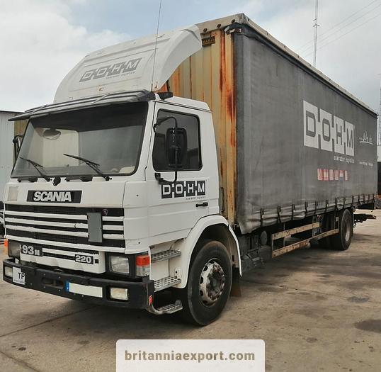 Used 1995 SCANIA P 93M 220 18 Ton Curtainsider Truck