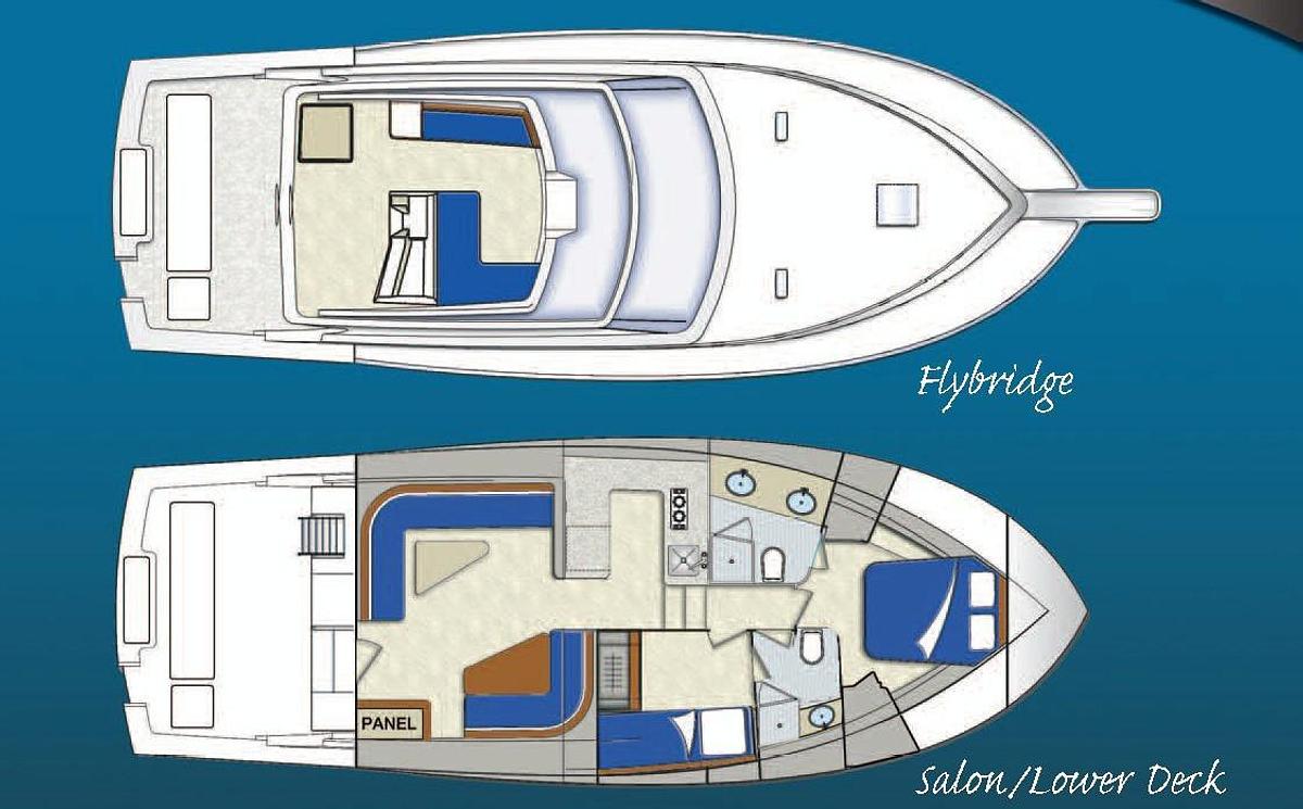 2026 Jersey Cape 44' Jersey Cape Custom | 44ft