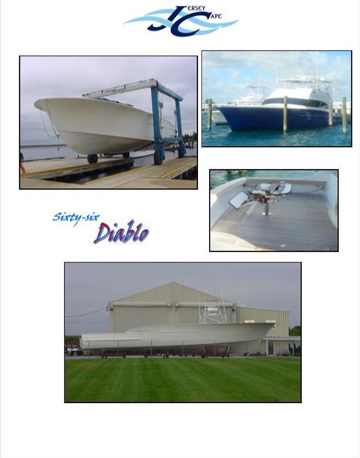 2027 Jersey Cape 66' Diablo Jersey Cape Custom | 66ft