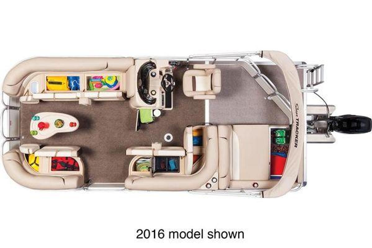 Used 2017 Sun Tracker Party Barge 22 DLX | 22ft