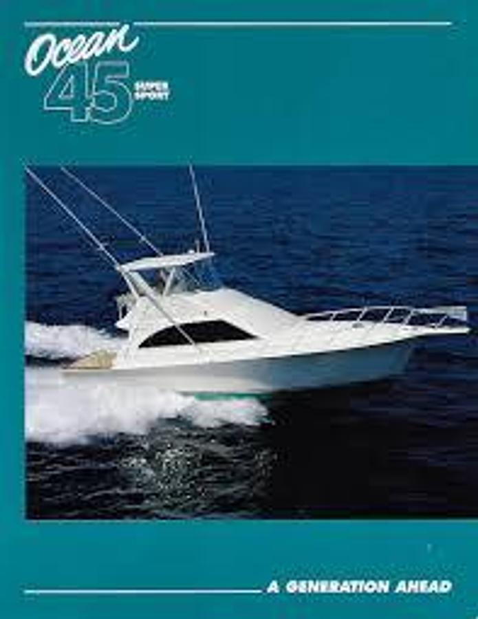 Used 1999 45' Ocean Yachts 45 Super Sport | 45ft