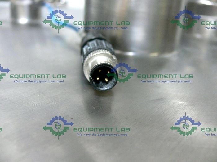 Used Industrial Powder Hopper w/ SEW-Eurodrive SAF67 AM143 Gear Reducer & 1HP Motor