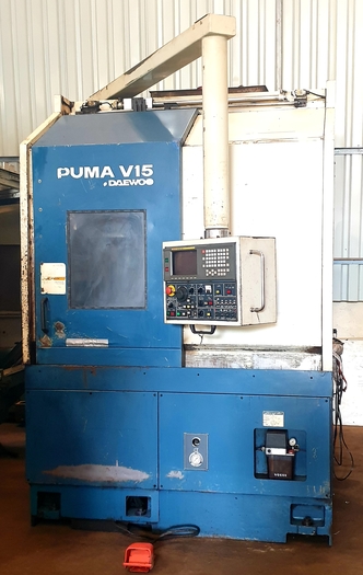 Used Daewoo Puma V15 CNC Vertical Turning Center