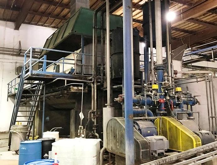 Used 10' x 20' AMETEK ROTARY VACUUM PRECOAT FILTER - S/S (#9984)