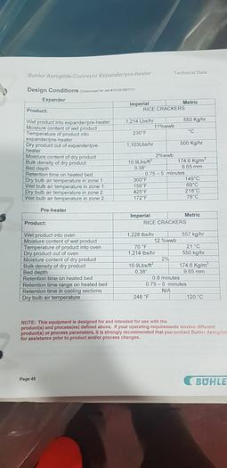 Used AEROGLIDE AEROEXPANDER 2 STAGE OVEN (EXPANDER-IMPINGEMENT/FLUIDISED)  CI 48-16 RGX AX