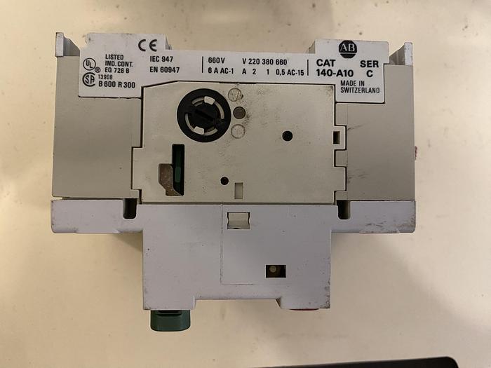 Used Allen-Bradley Manual Motor Starter/Protector 140-MN-0400