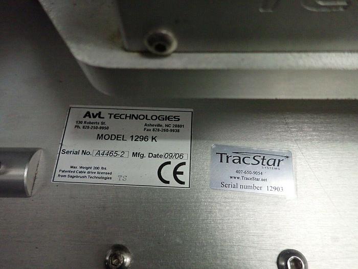 Used AVL Technologies 1296 K TracStar Mobile Satellite Station VSAT Antenna