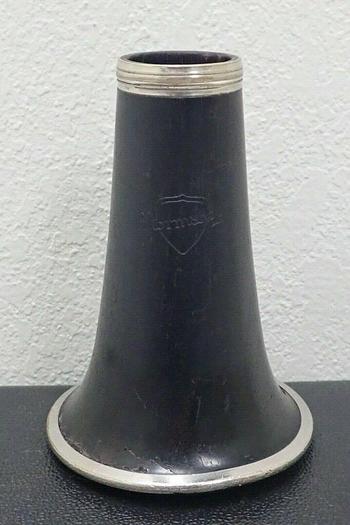 Used Vintage Unnumbered Plain Normandy France Wood Clarinet Serial #19566 w/ Case