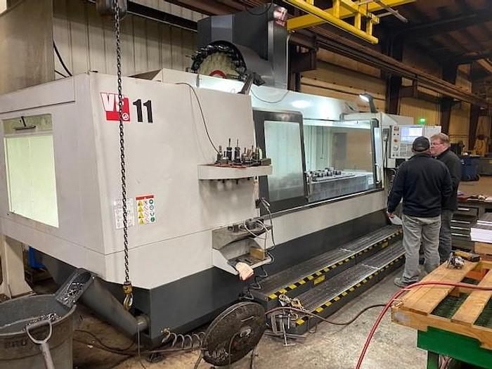 Used 2019 HAAS Haas VF-11 4-Axis CNC Vertical Machining Center