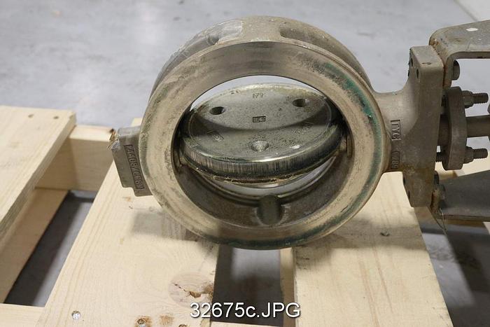 Used Neles Jamesbury 815W113600XZ 6" Control Butterfly Valve #32675