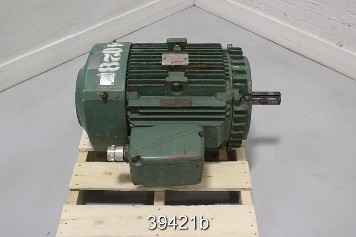 Used General Electric 50 HP AC Motor, 1780 RPM, 575 Volts, 326T Frame #39421