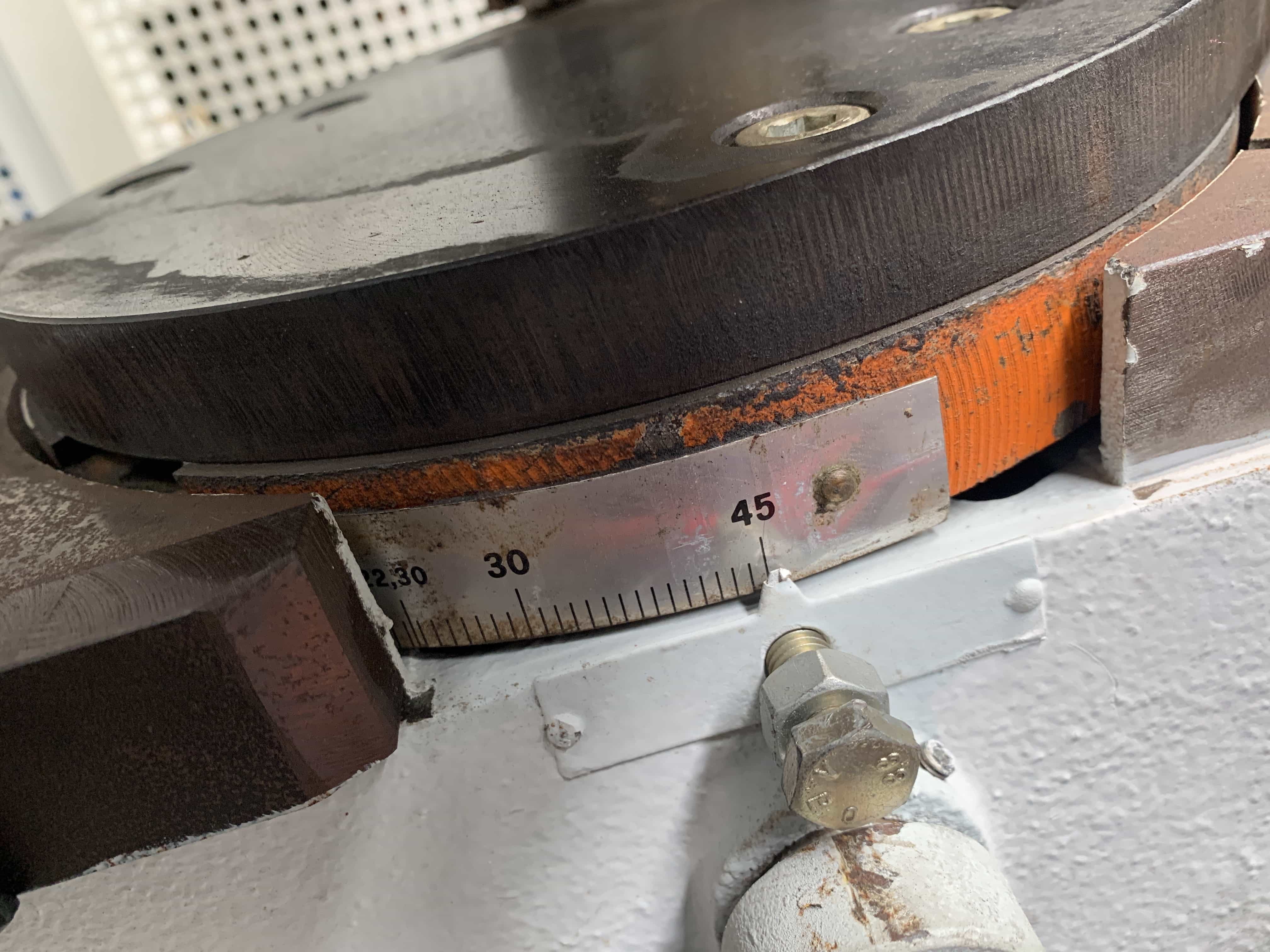 Usato 2005 Smussatrice a rulli pneumatici marca I.M.E.C.