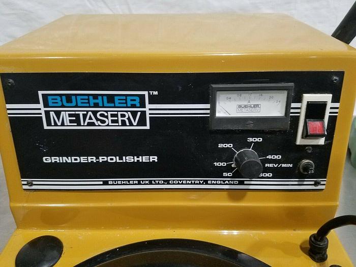 Used Buehler Metaserv Lab Precision Grinder Polisher Lapping Model 95C 2248 160
