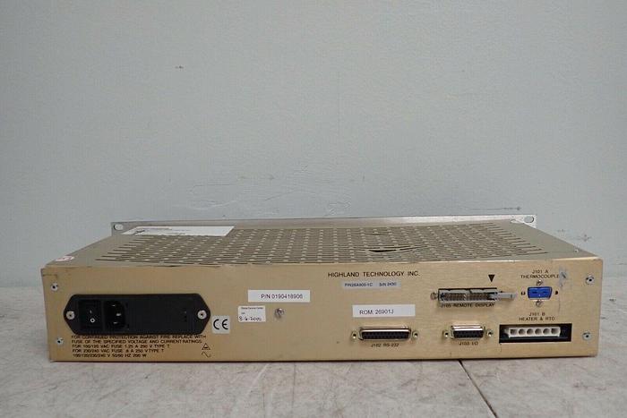 Used Highland Technology Varian Model L900 X190418906 Temperature Controller