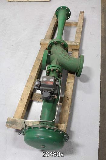 Used Fulton Systems 6" THERMOCOMPRESSOR 6" Thermocompressor With Fisher Type 667 Size 45 Actuator And Fieldvue Dvc-5010 Positioner #23480