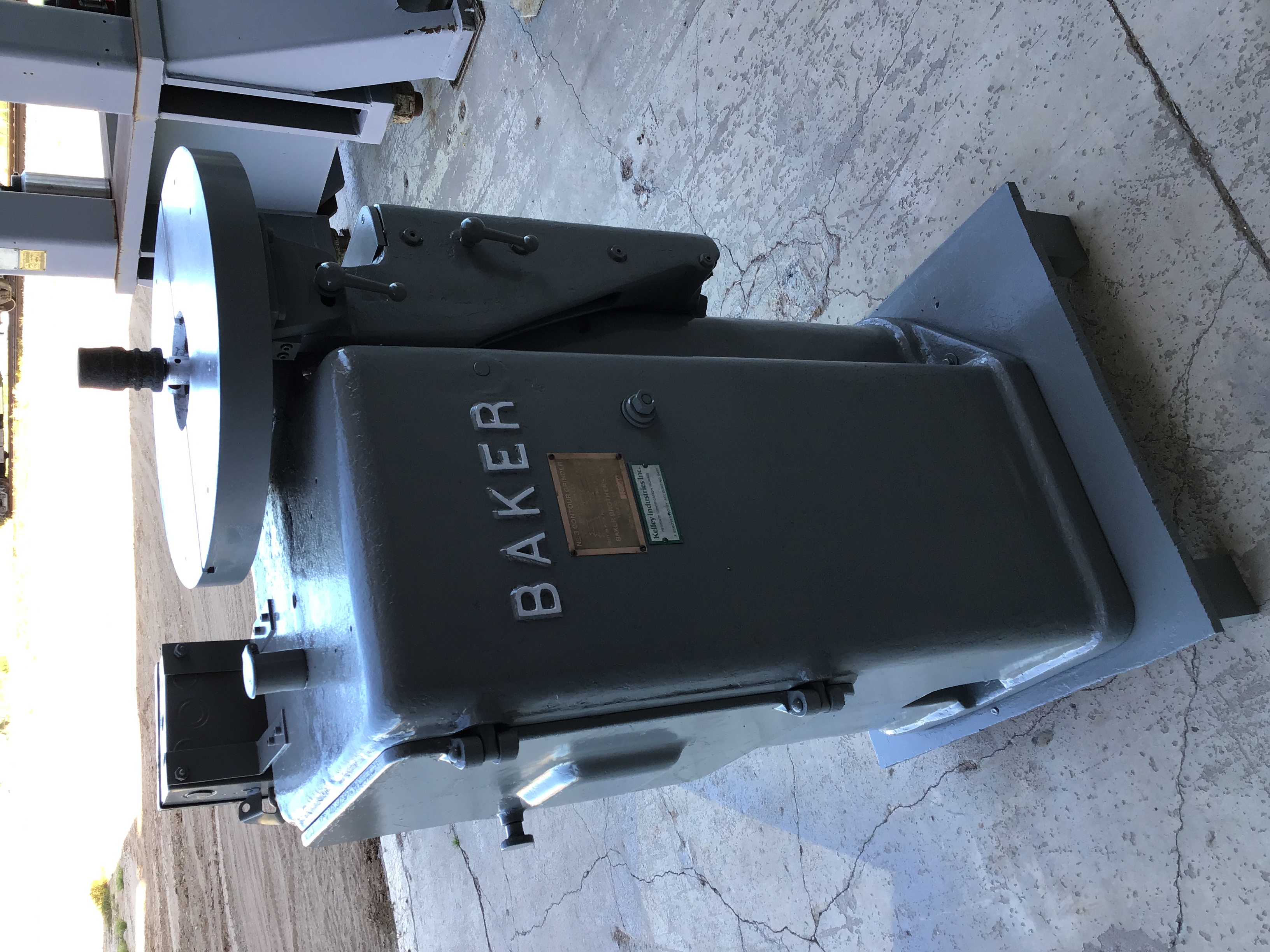 Used Baker Mdl. 3 Profile Grinder