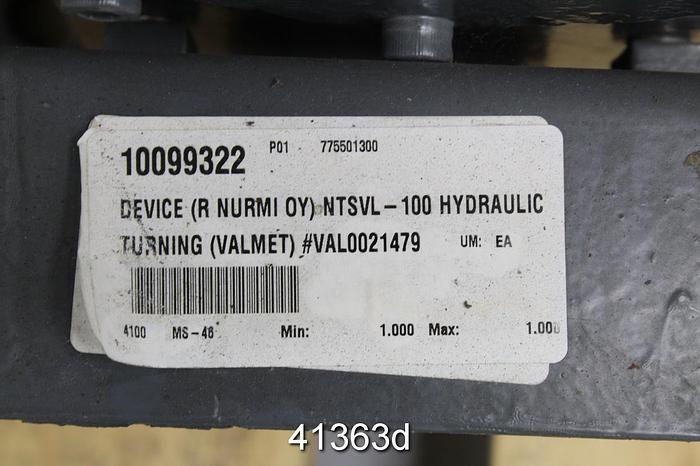 Used Valmet NTSVL-100 Hydrualic Motor #41363
