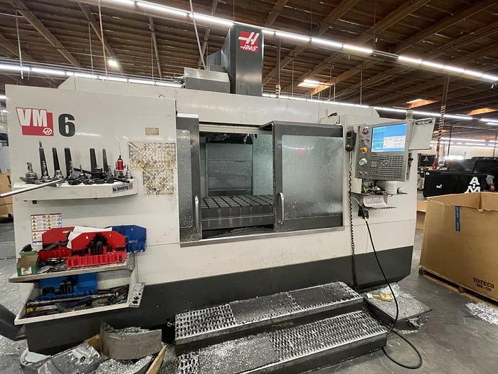 Used 2013 HAAS VM-6 12,000 rpm CNC Vertical Machining Center