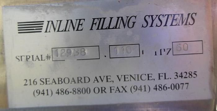 Used Feeder, Cap, Inline Filling Systems, Sorter, 92 mm Cap, #S742675