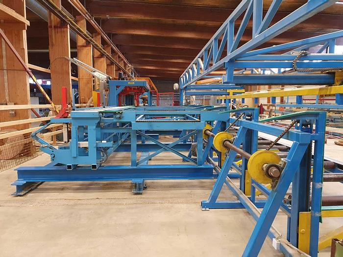 Used 2002 Hundegger  Hundegger K2, jointery line